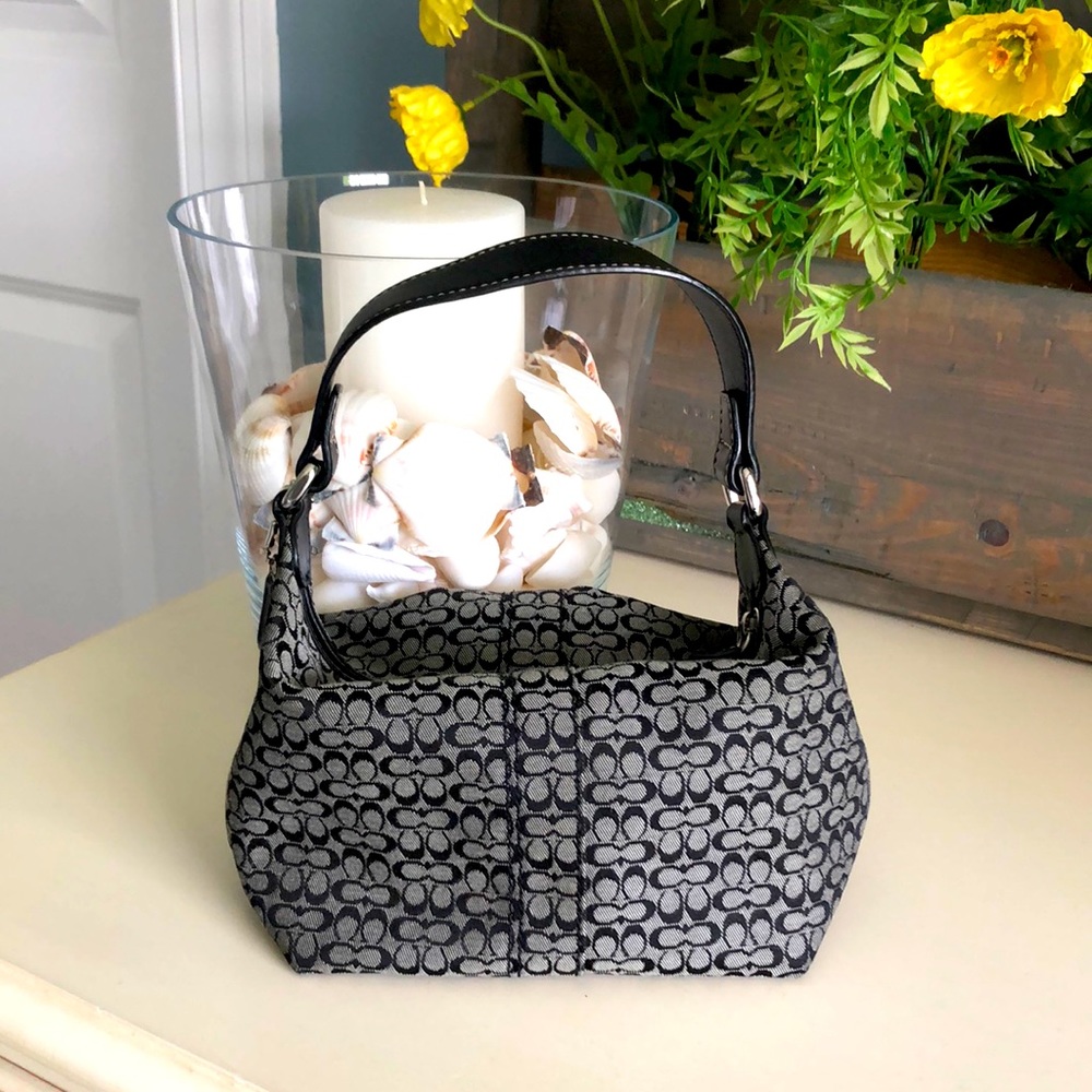 Coach small monogram handbag